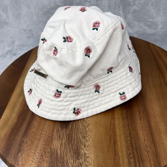 Lot of 2 Bucket Hats Tie Dye Floral Embroidered Cotton Summer Vacation Hippie - Picture 14 of 16